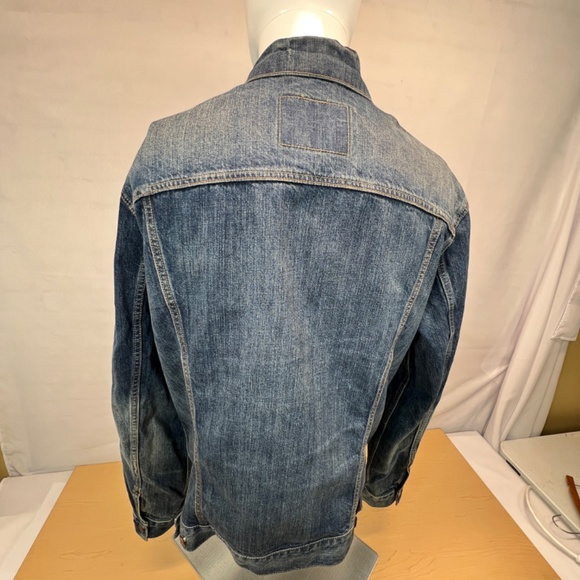 Excellent Condition LEVI'S Button Up denim Trucker Jacket Size: XL - Picture 6 of 16